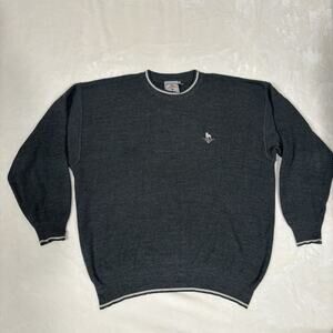 Vintage Mondi Sportswear Wool Blend Crewneck Sweater Men's EU 54 US XL Germany